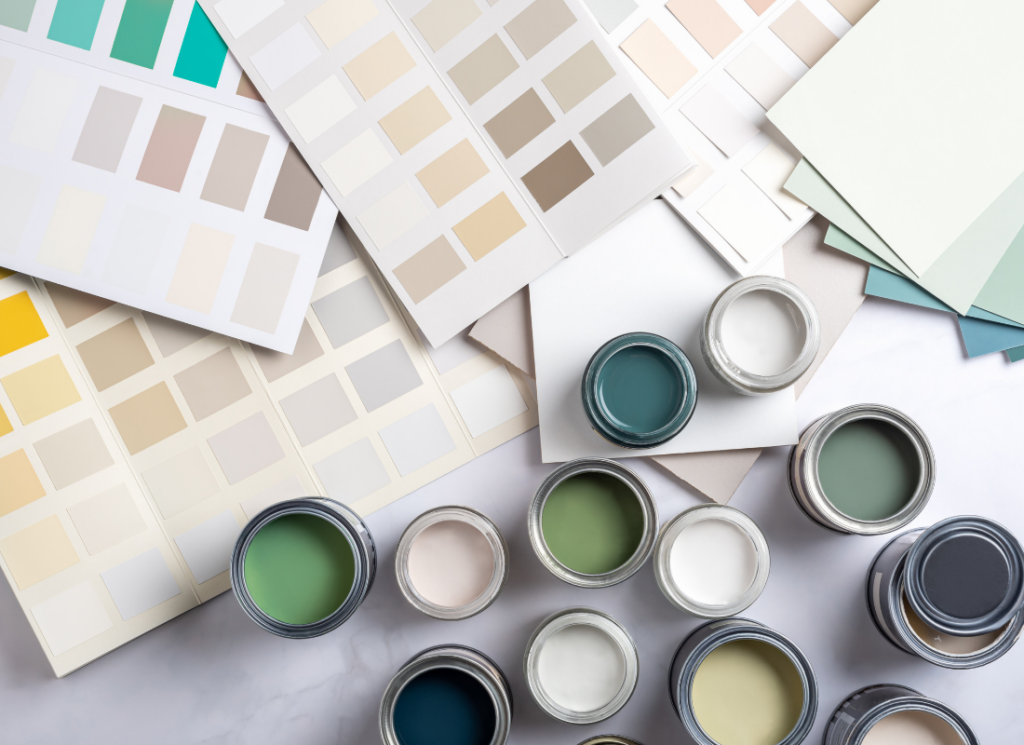 different types of interior paint